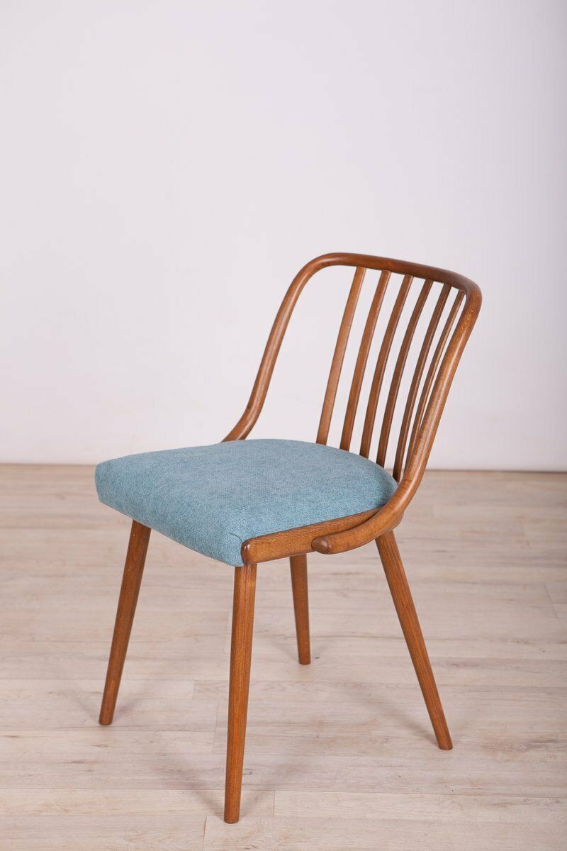 Dining Chairs Attributed To Antonin Suman For Ton, 1960s, Set Of 4 photo vintage