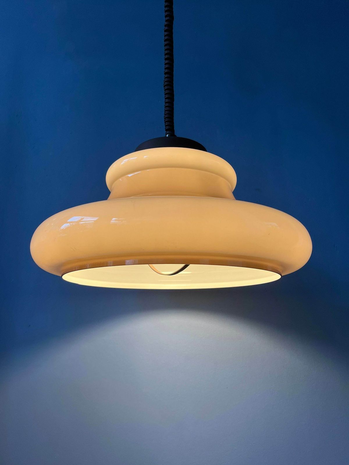 Mid Century Herda Mushroom Pendant Lamp photo furniture