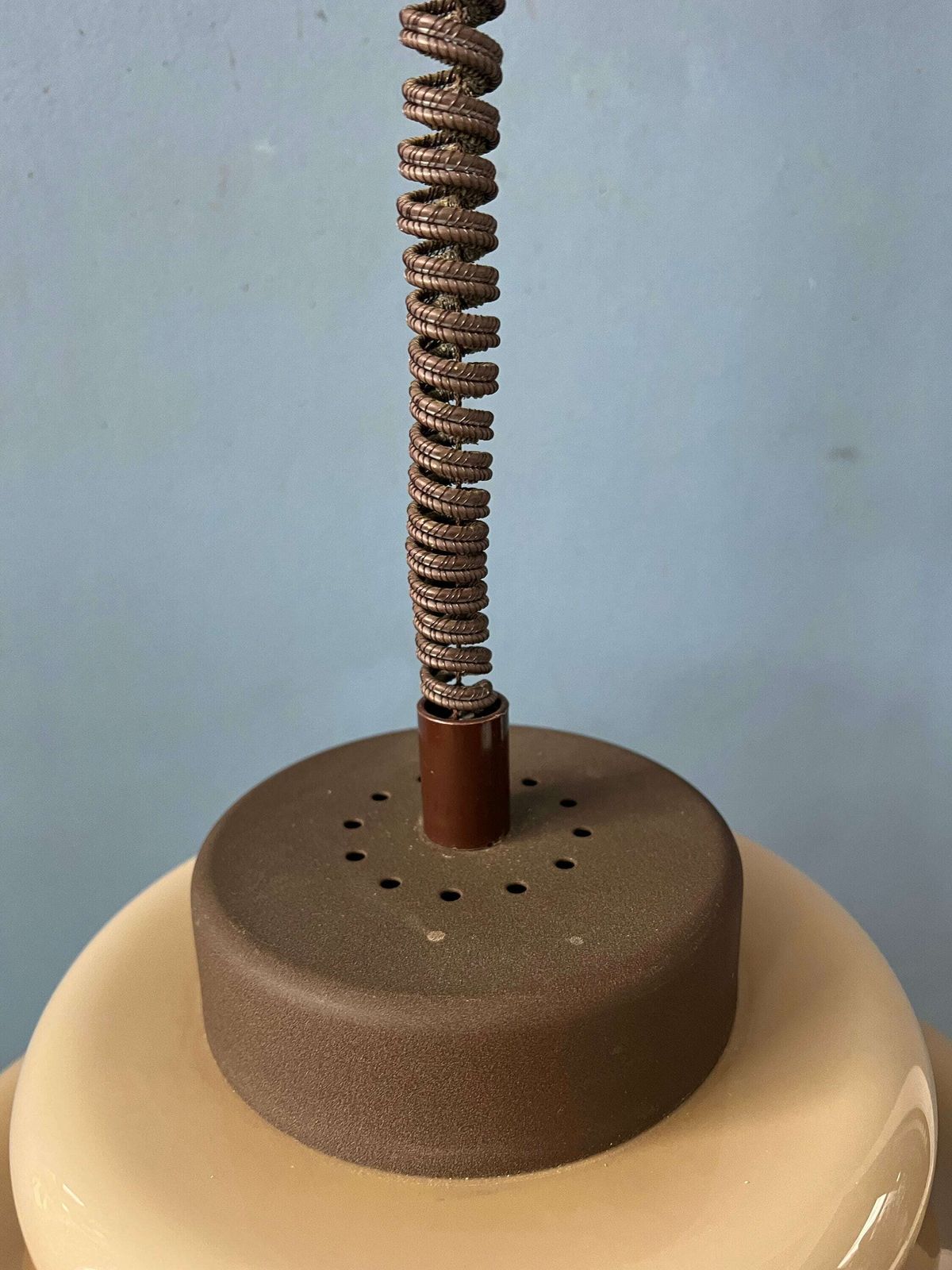 photo for sale Mid Century Herda Mushroom Hanglamp