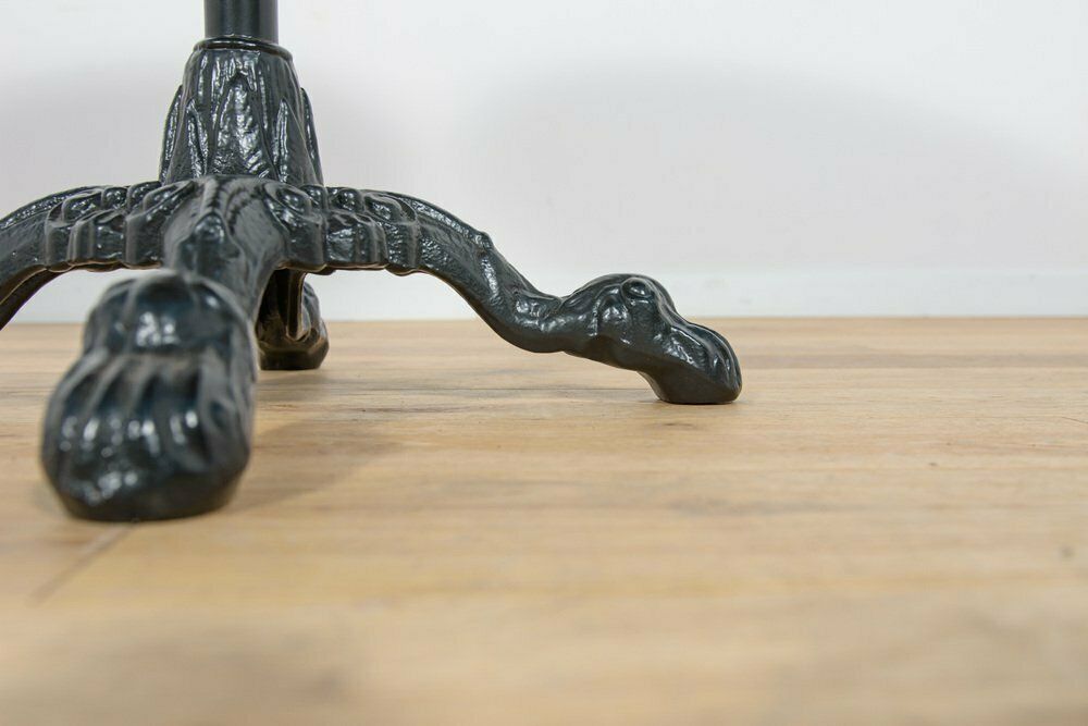 Art Nouveu Cast Iron And Wood Coffee Table, 1920s photo vinterior
