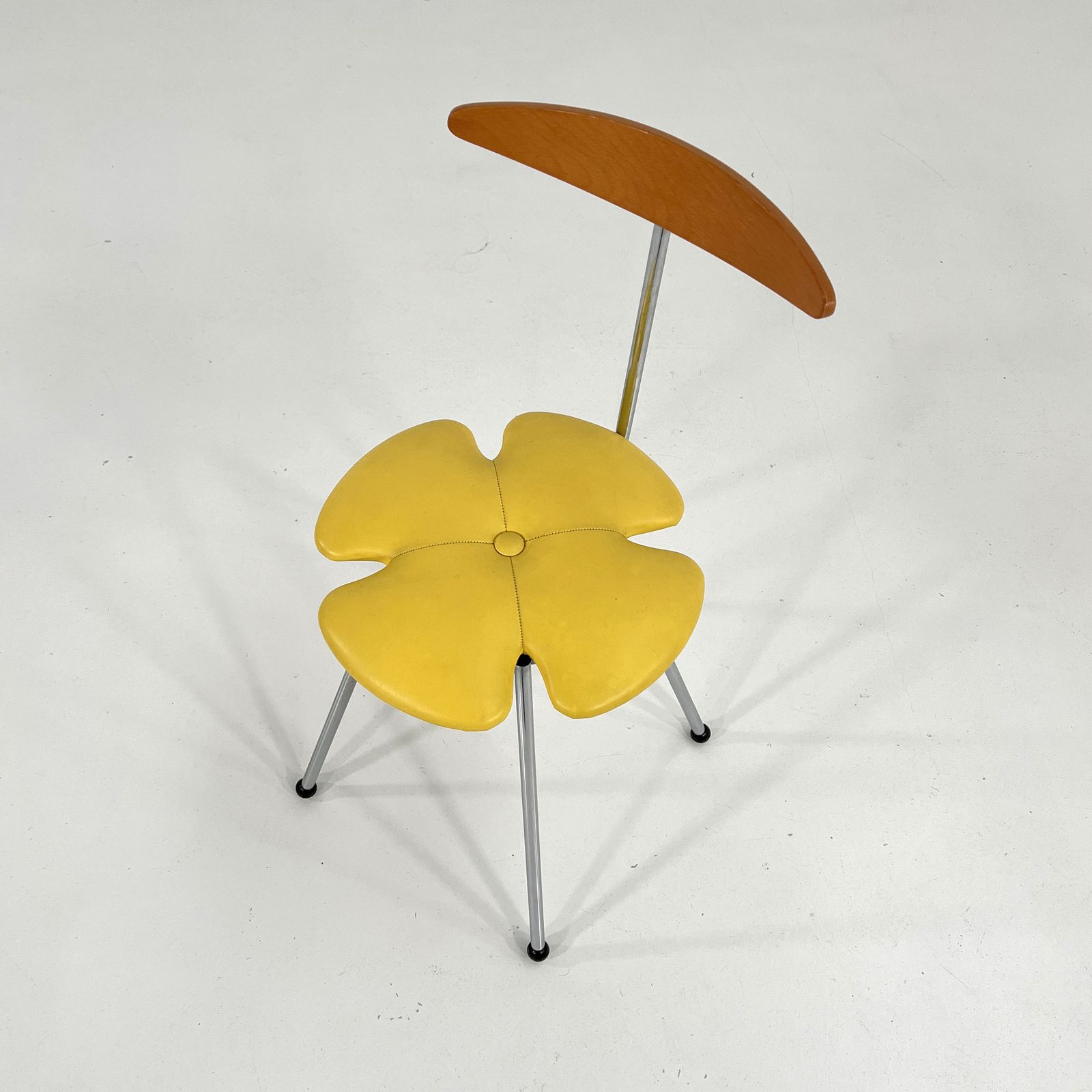 Yellow Flower Chair From Effezeta, 1970s photo Furniture