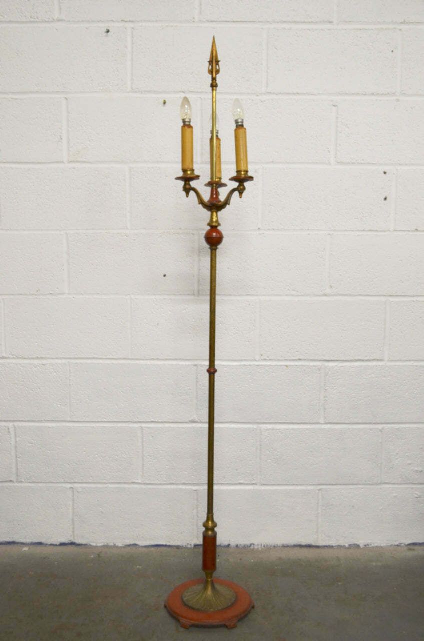 Vintage Floor Lamp, Mid 20th Century