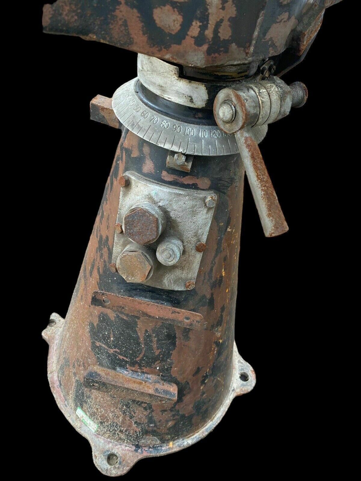 photo for sale Rare Francis 20 Inch Signalling Lamp Floor Searchlight British Naval Maritime