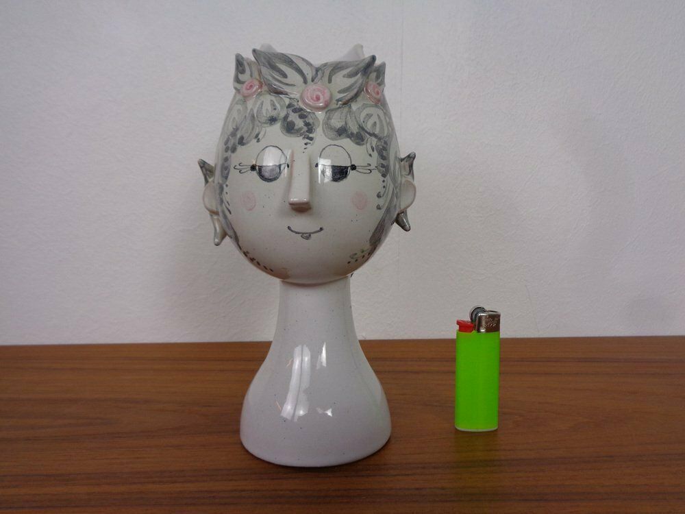 Ceramic Titania Vase By Bjørn Wiinblad For Illums Bolighus, 1960s photo furniture