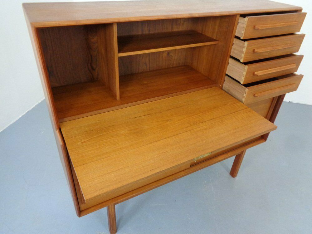 photo vinterior Teak Secretary From Meredew, Uk, 1960s