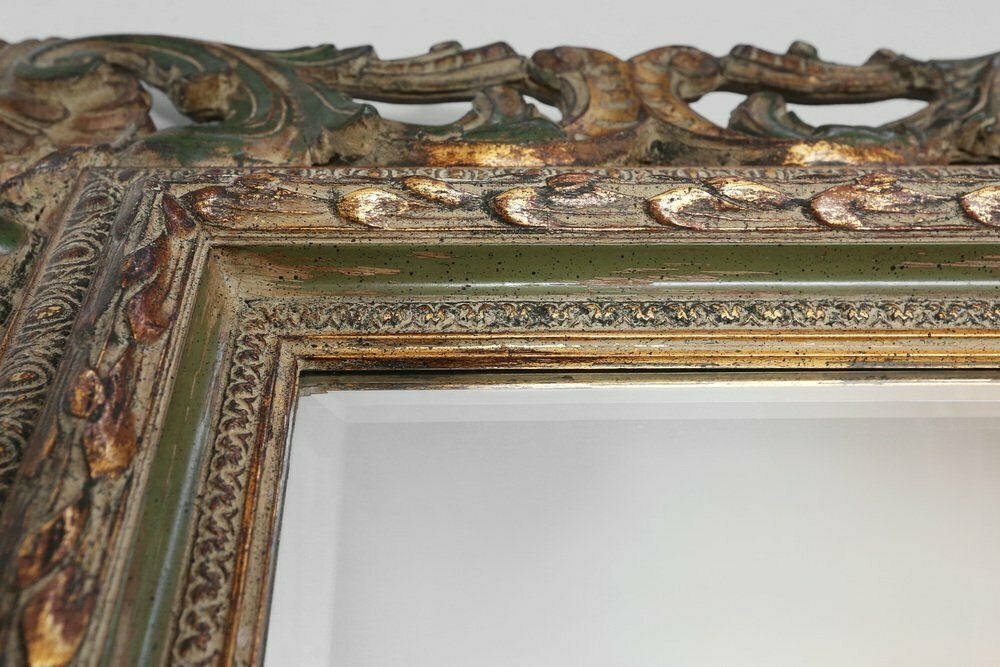 Vintage Baroque Style Mirror, 1970s photo 875.0
