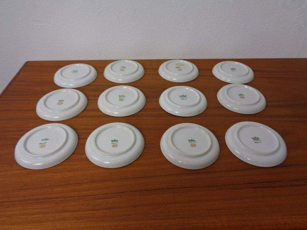 Porcelain Coasters By Raymond Peynet For Rosenthal Studio Line, 1960s, Set Of 12 photo buy