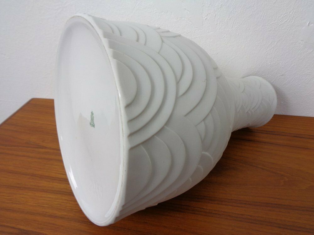 photo vinterior Large Mid Century Op Art 2058 Vase From Heinrich Selb, 1960s
