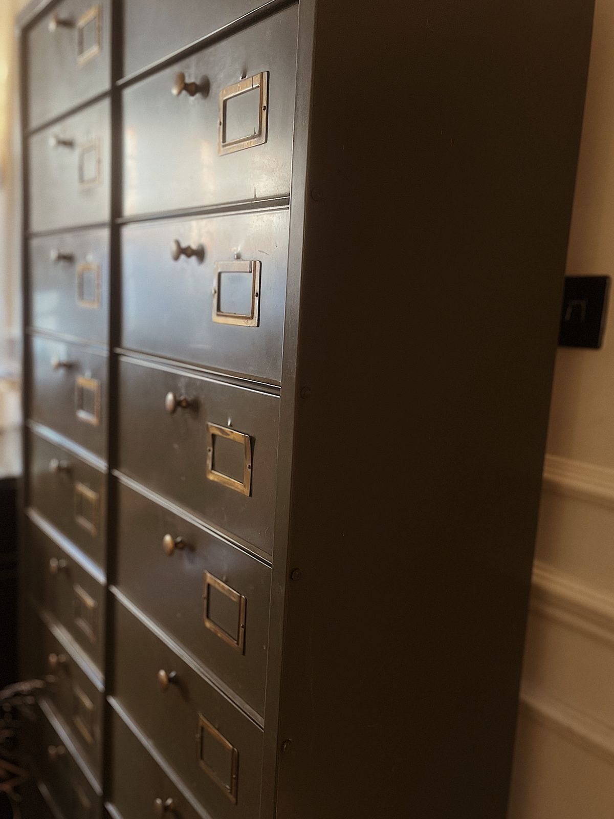 Metal Filling Cabinet   Green photo furniture