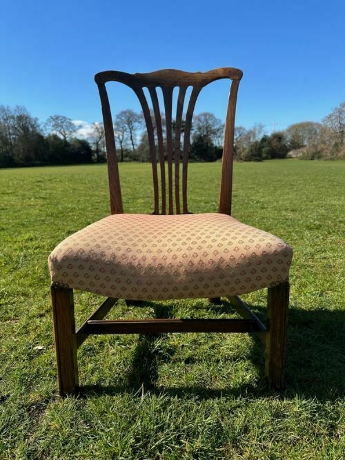 A Very Rare George III Elm Low Chair, Edinburgh 1770s photo buy