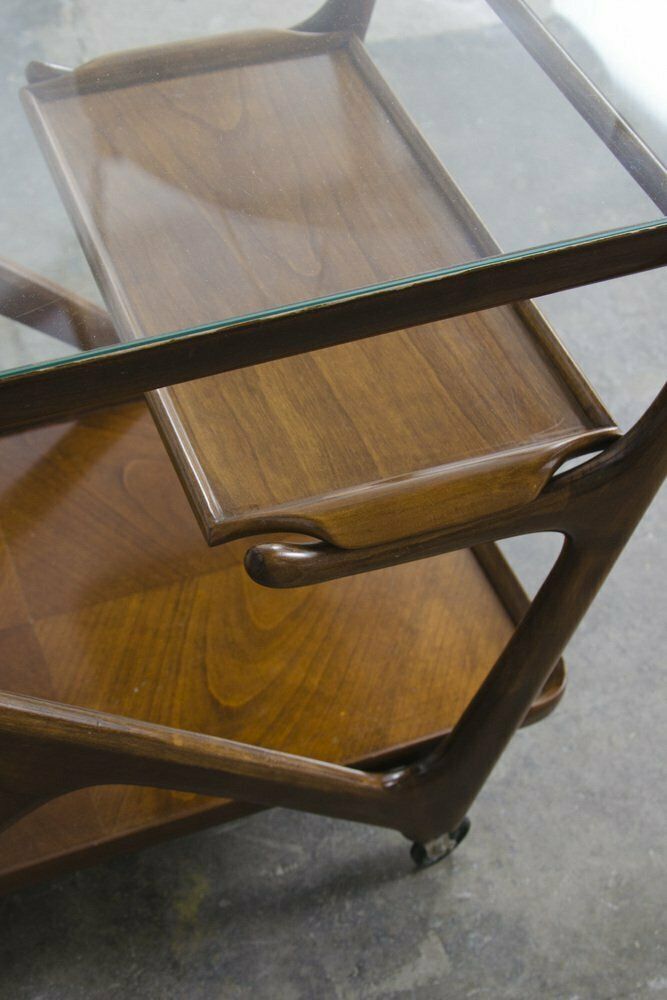 photo furniture Mid Century Serving Trolley By Cesare Lacca For Cassina, 1950s