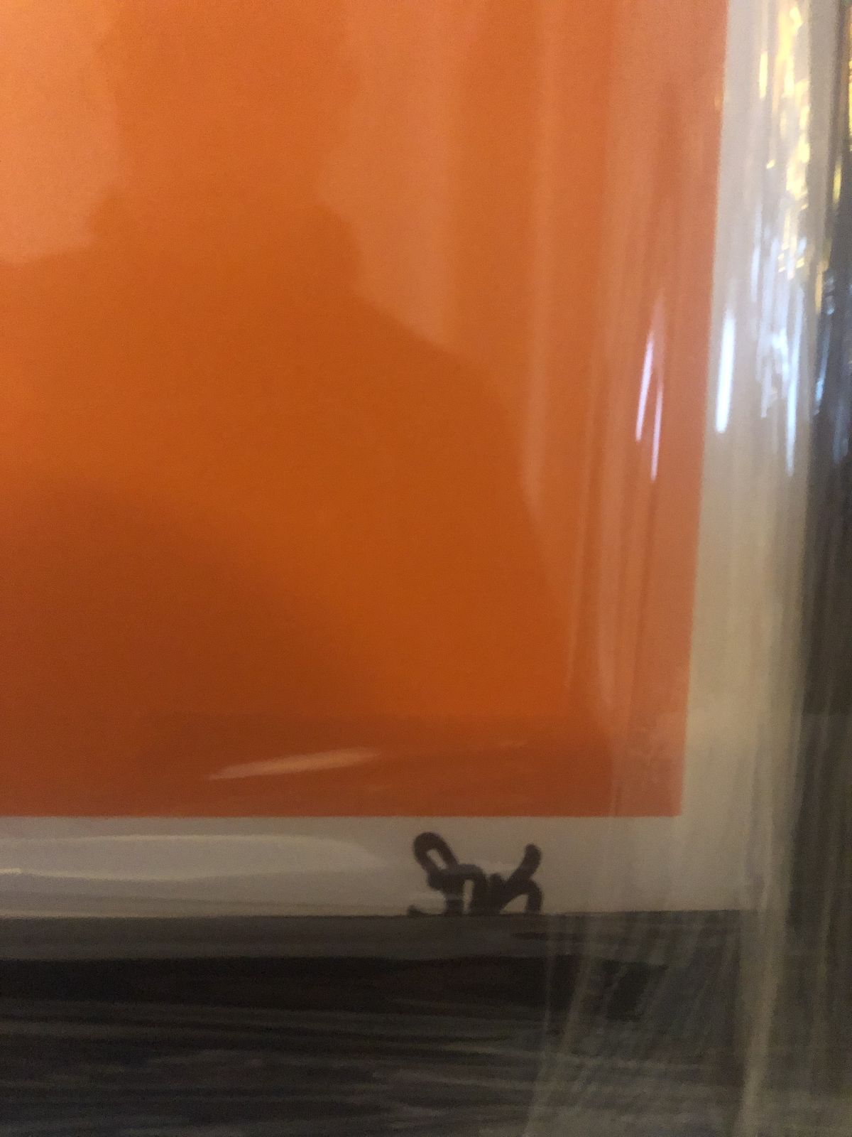 Art Stik Holding Hands  Set Of 5 ,Signed And Framed photo