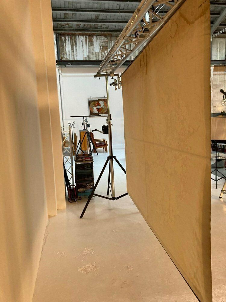 Large East German School Map Of The Soviet Union, 1960s photo vinterior