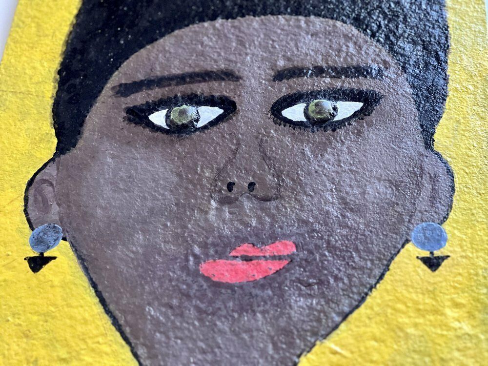 Art Laskita, Sagida, Painting On Metal, 2000s photo