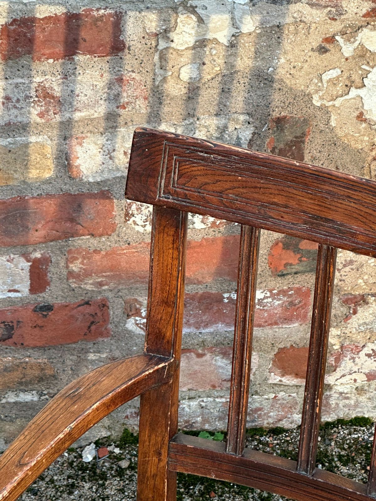 A Scottish George III Wych Elm Armchair, Probably Perthshire C.1800 photo for sale