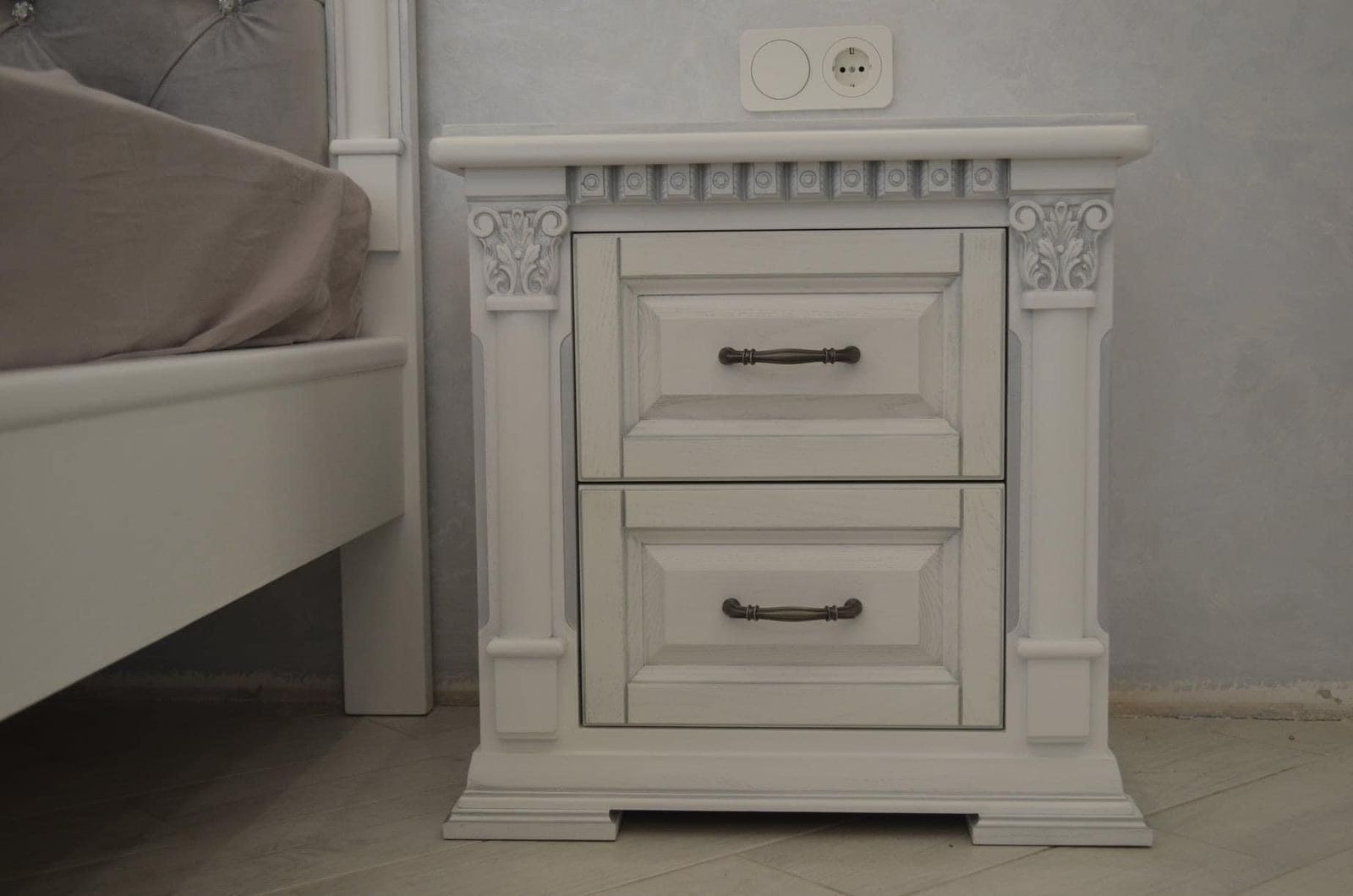 Bed Natural Wood Ash photo furniture