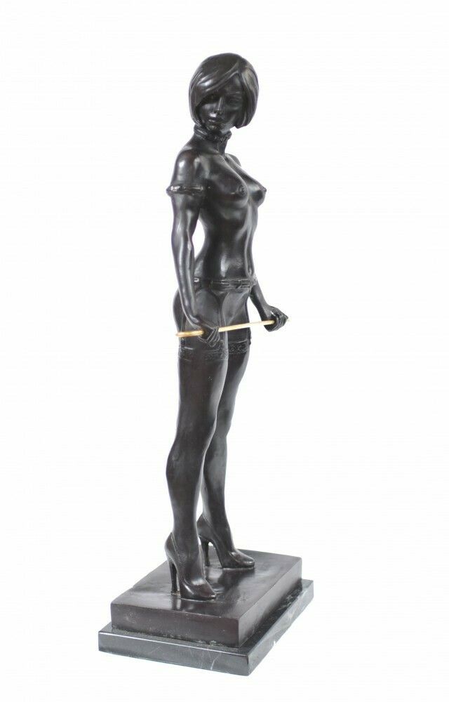 Erotic Bronze Statue   Dominatrix Bruno German Zach Nude photo furniture