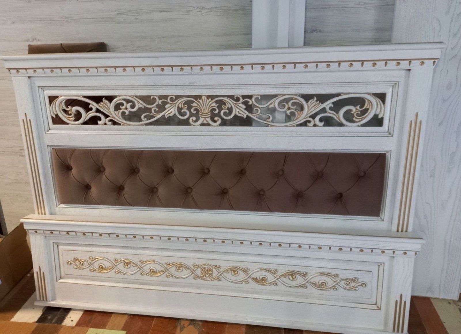 New Bed Natural Wood Ash Double photo Furniture