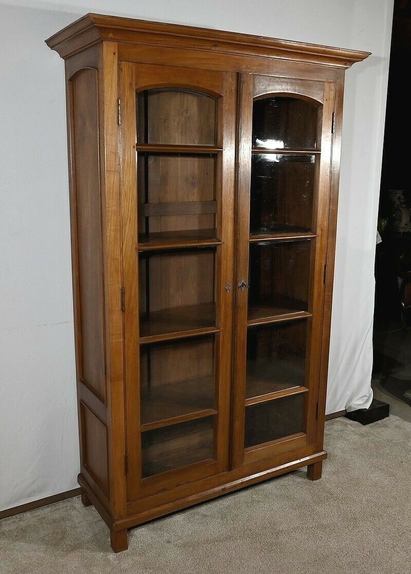 Pondicherry Showcase Library In Teak – 1900 photo for sale