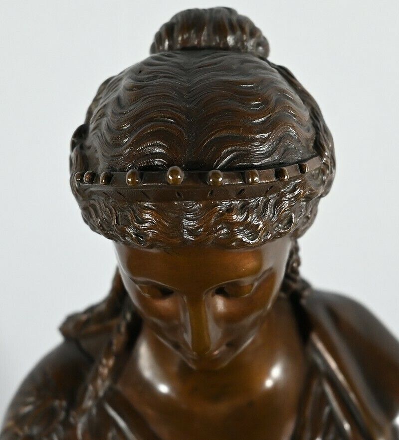 Important Bronze “The Letter” By Jl. Grégoire – Late 19th Century photo 2500.24193565