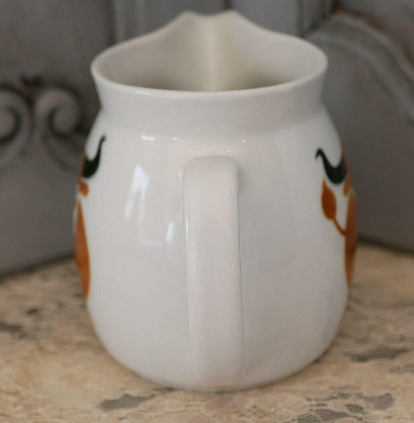 Arabia Of Finland 'Heluna' Cow Milk Jug Anja Kuurikka & Kaj Frank Scandanavian Design Mid Century Art Pottery Collectable China Home Decor photo 139.0