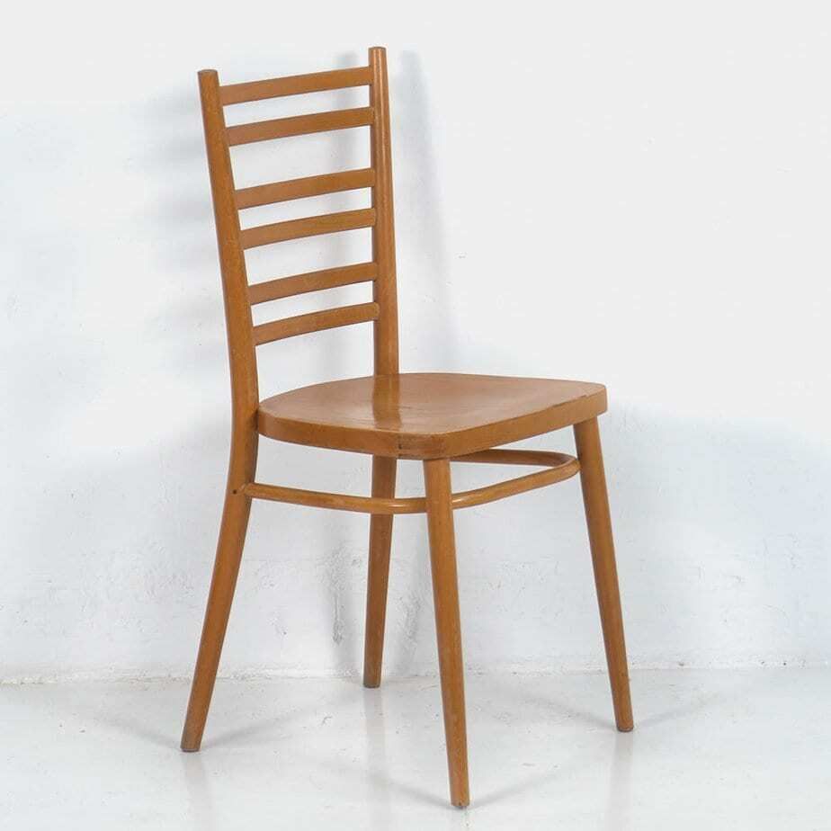 Vintage Style Dining Chairs (C.1950). Set Of 6 Pieces #2 photo 779.0