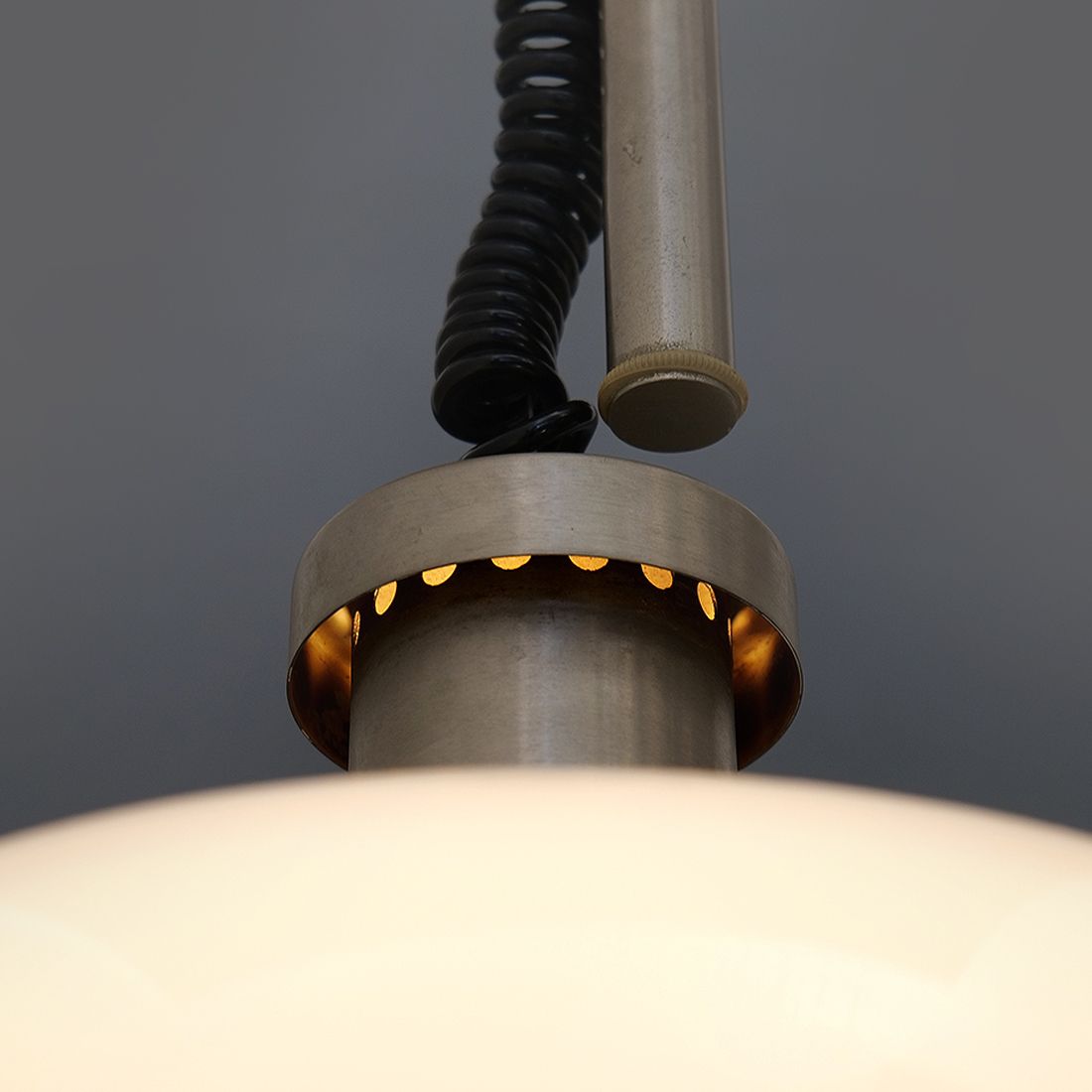 Up And Down Chandelier By Achille And Piergiorgio Castiglioni For Kartell, 1960s photo vintage