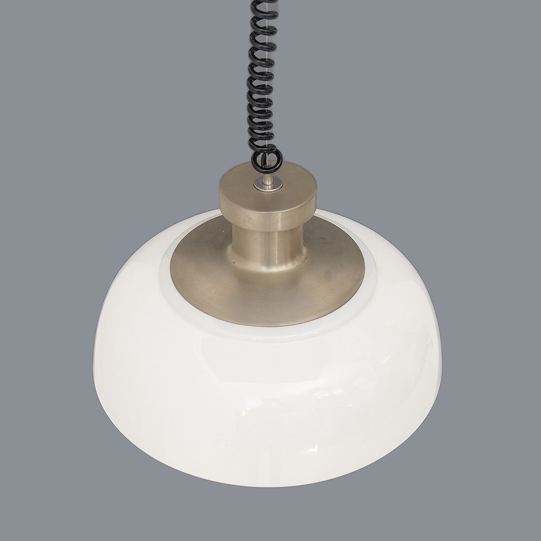 photo for sale Up And Down Chandelier By Achille And Piergiorgio Castiglioni For Kartell, 1960s