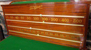 Antique Mahogany Snooker Scoreboard. John Bennett photo Home Decor