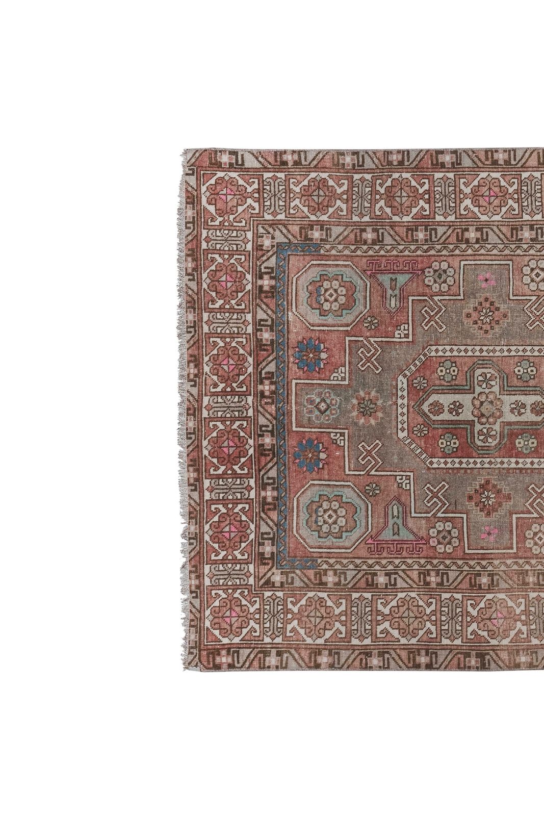 Caucasian Rug With Mid Century Modern Style  137 X 246 Cm photo for sale