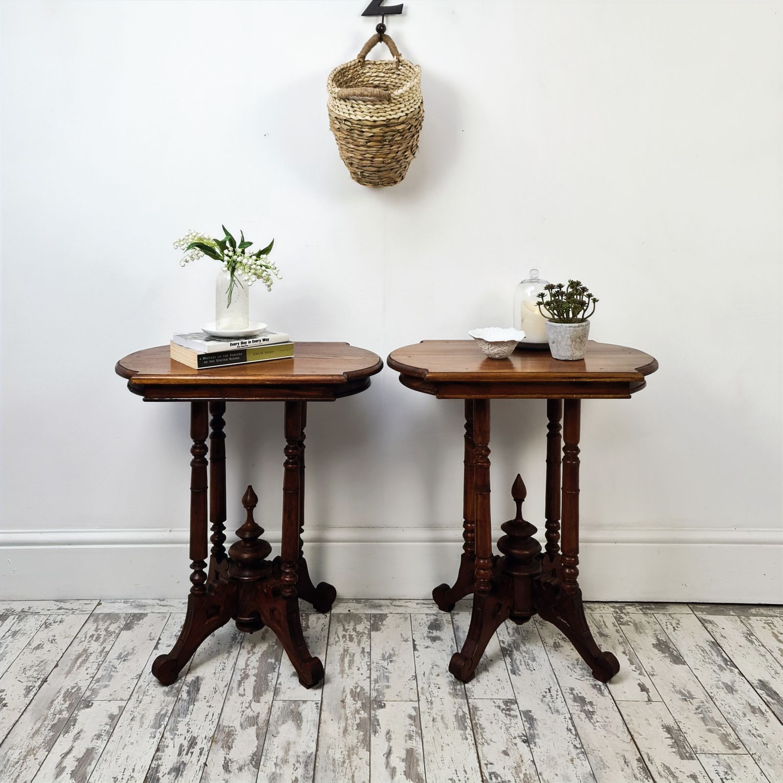 Victorian Side Tables, Circ 1890