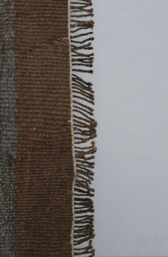 1771.0 Vintage Anatolian Gabbeh Lion Kilim Rug 148 X 272 Cm photo