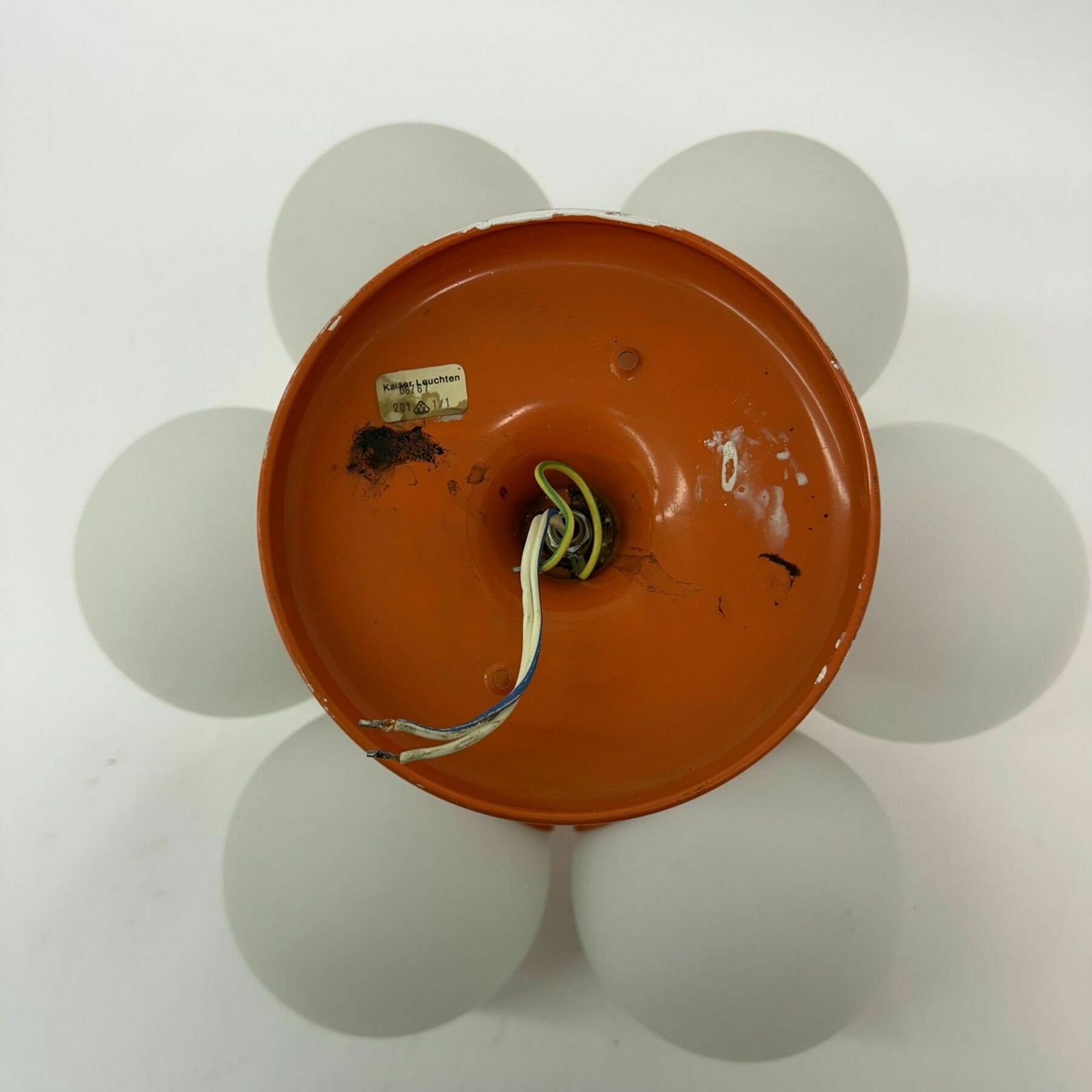 Mid Century Design Kaiser Leuchten Plafondlamp, Jaren 1960, Duitsland photo Verlichting