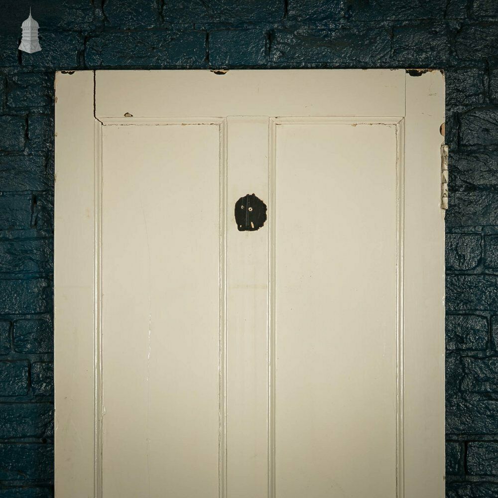Pine Panelled Door, Victorian 4 Panel photo vintage