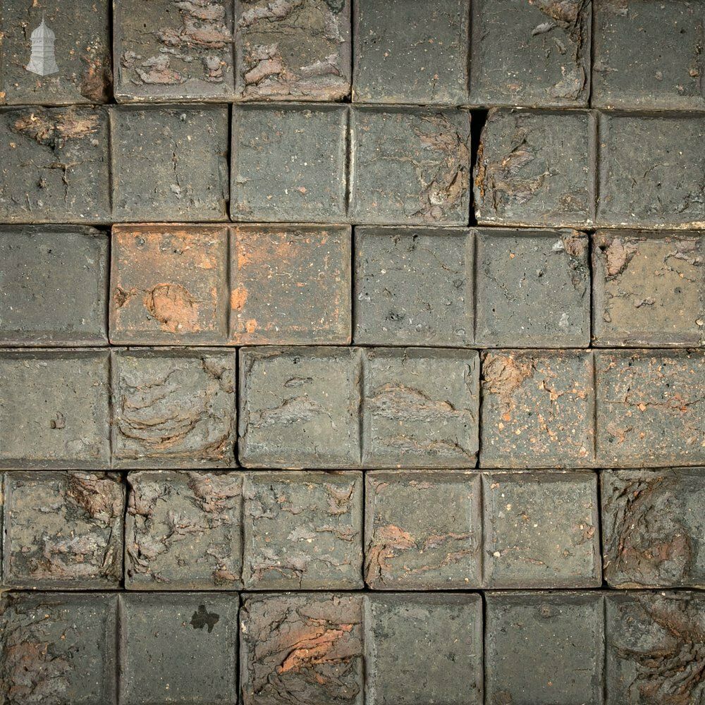 Stable Blocks, Staffordshire Blue, 2 Block With Worn Faces, Batch Of 148 – 3.5 Square Metres