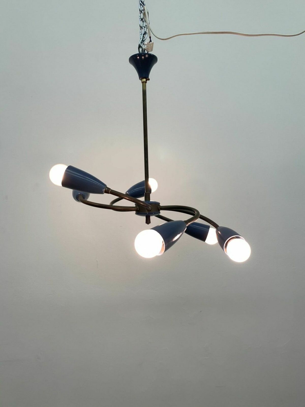 Mid Century Spider Hanglamp, Ca. Jaren 1950 photo buy