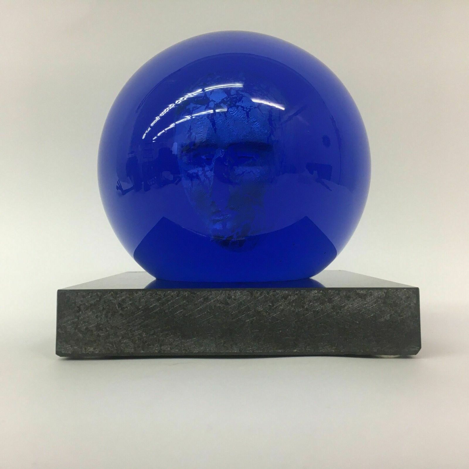 Bertil Vallien For Kosta Boda – Headman Blue