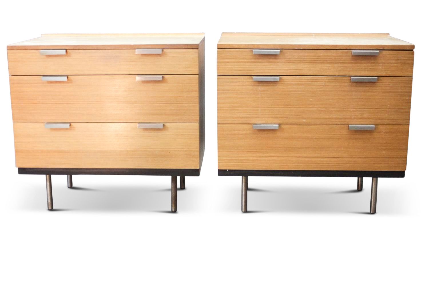 Stag Fineline Range Teak Chest Of Drawers Designed By John & Sylvia Reid   1960's Two In Stock Price Per Chest Ol