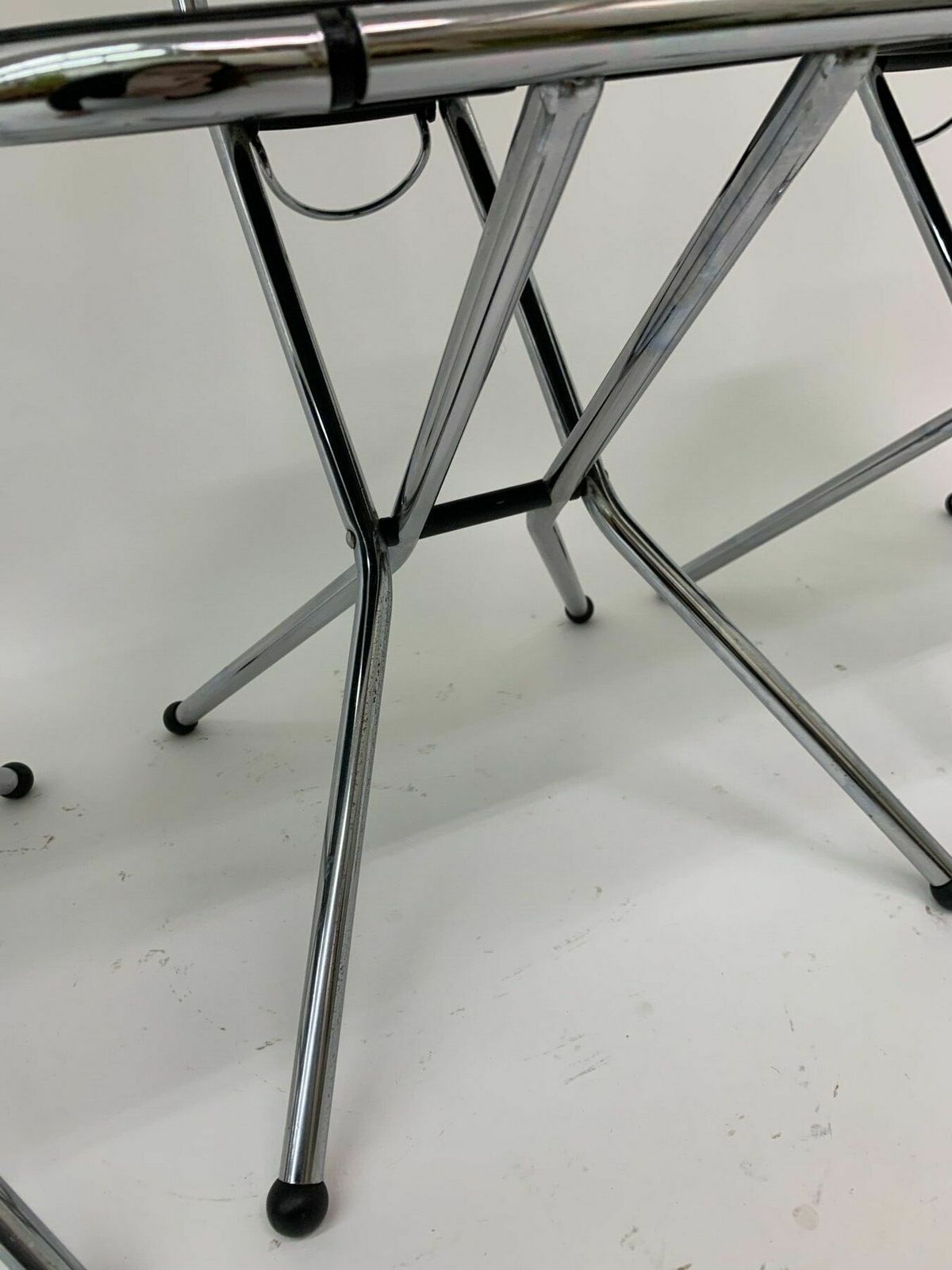 Set Of 4 Post Modern Folding Chairs By Niels Gammelgaard For Ikea , 1980’s photo buy