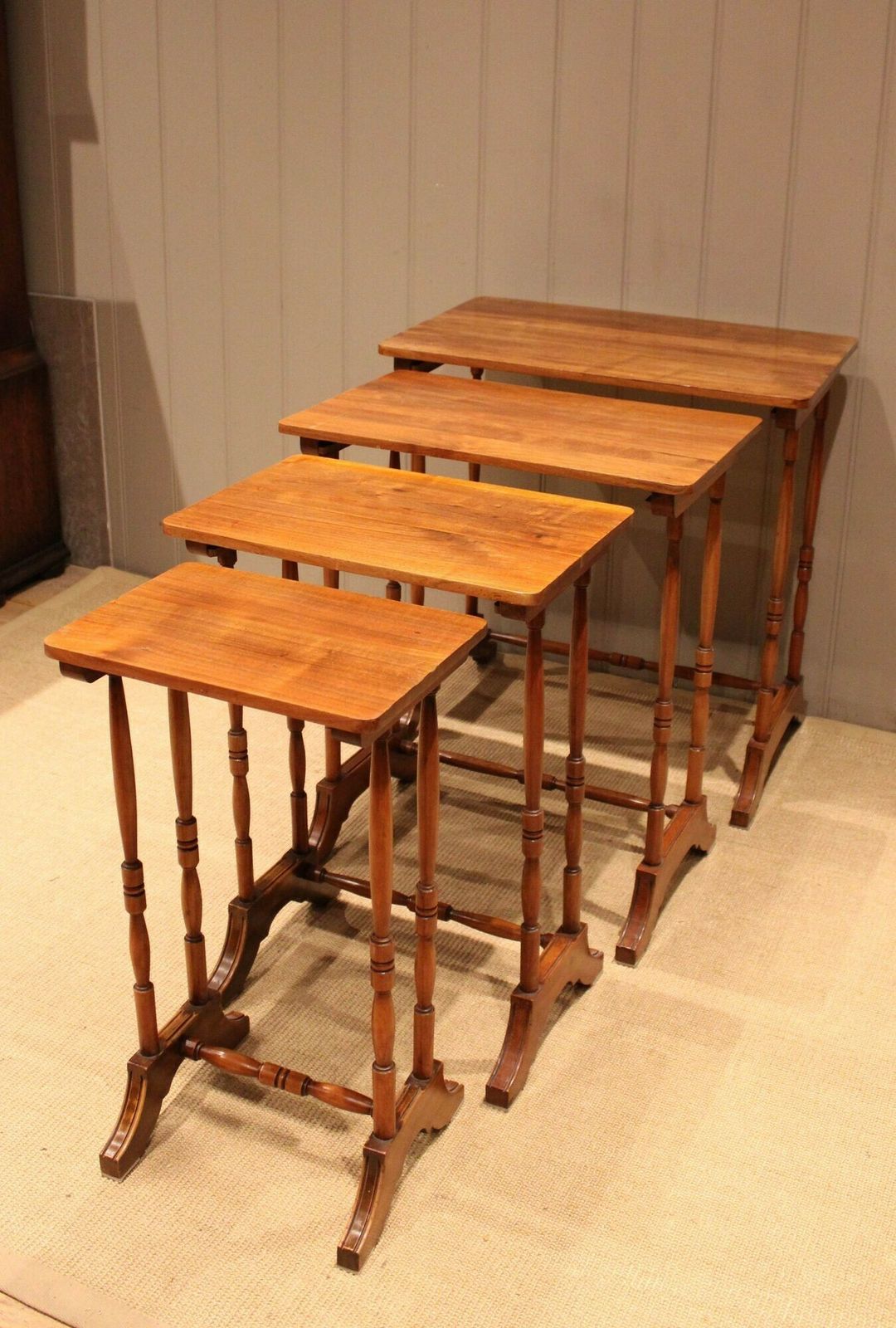 Walut Nest Of Four Tables, 1930s photo vinterior