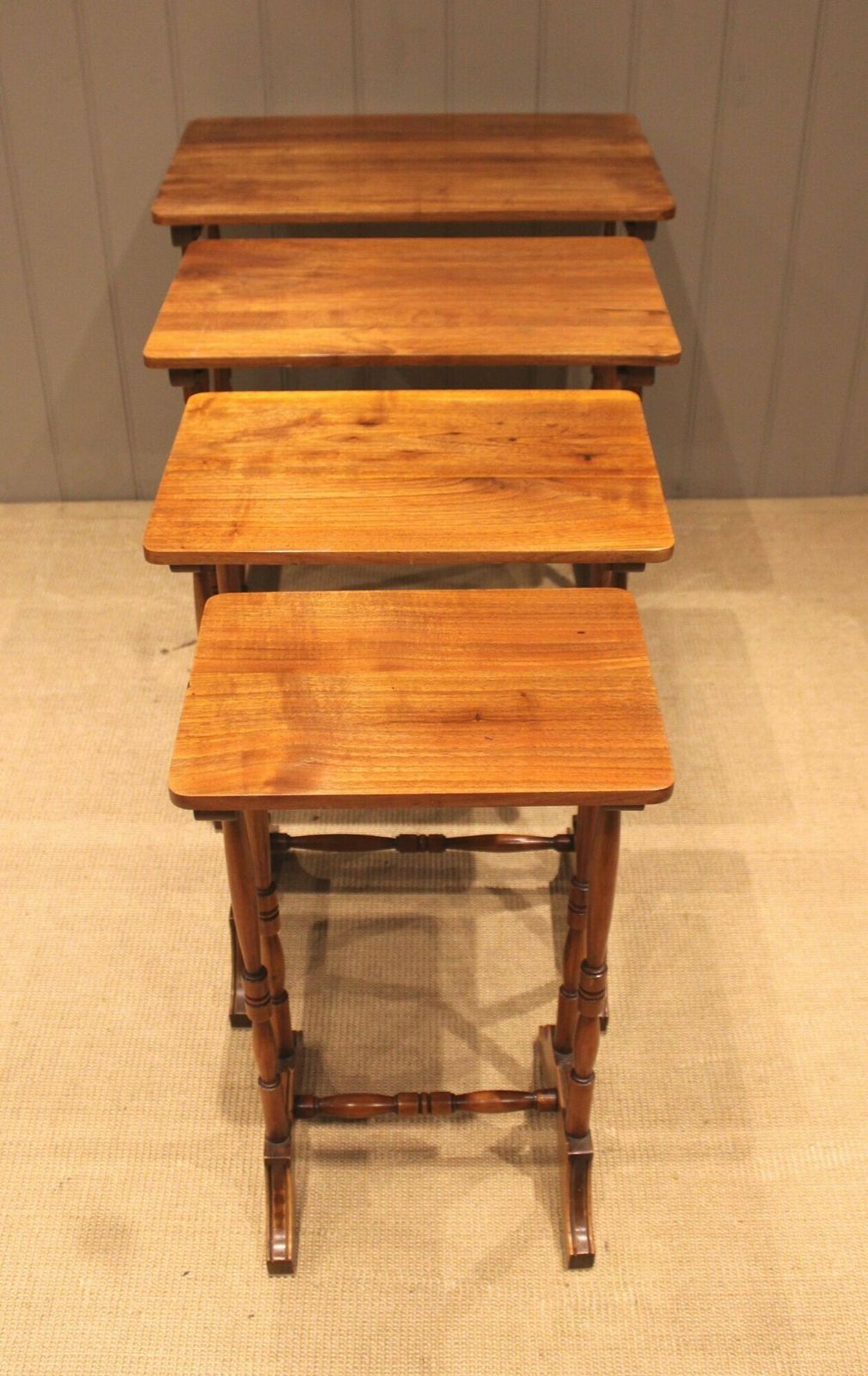 Walut Nest Of Four Tables, 1930s photo vintage
