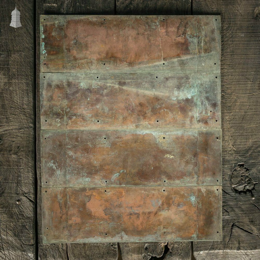 Brass Door Plates, Set Of 4 Finger Plates photo for sale