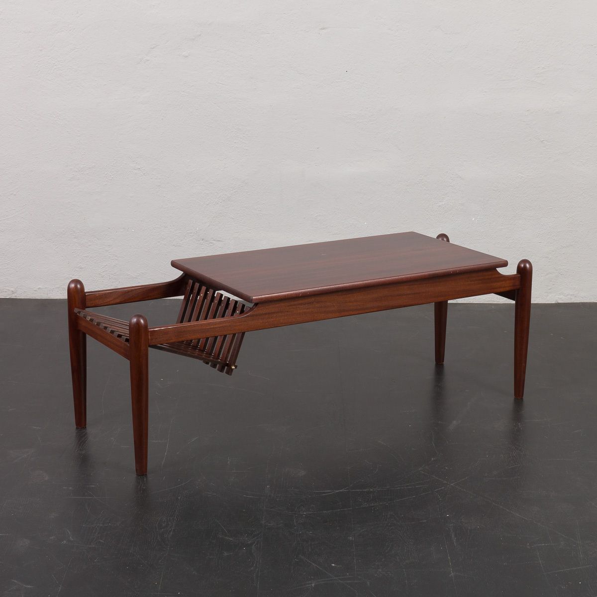 Ico Parisi Rosewood And Mahogany Coffe Table, Italy 1960s. photo furniture