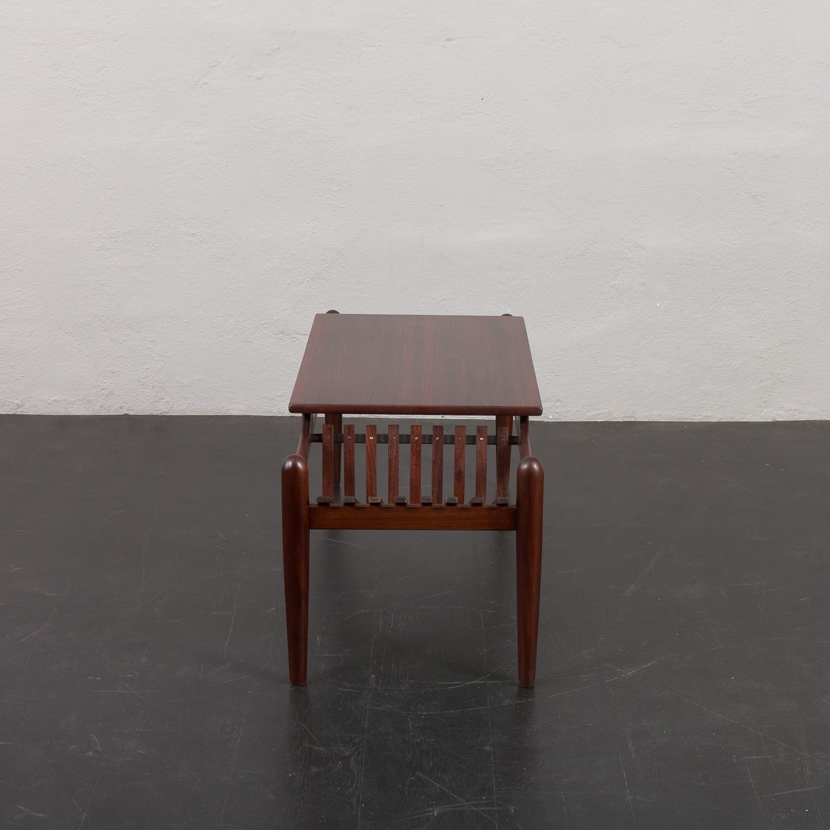 photo furniture Ico Parisi Rosewood And Mahogany Coffe Table, Italy 1960s.