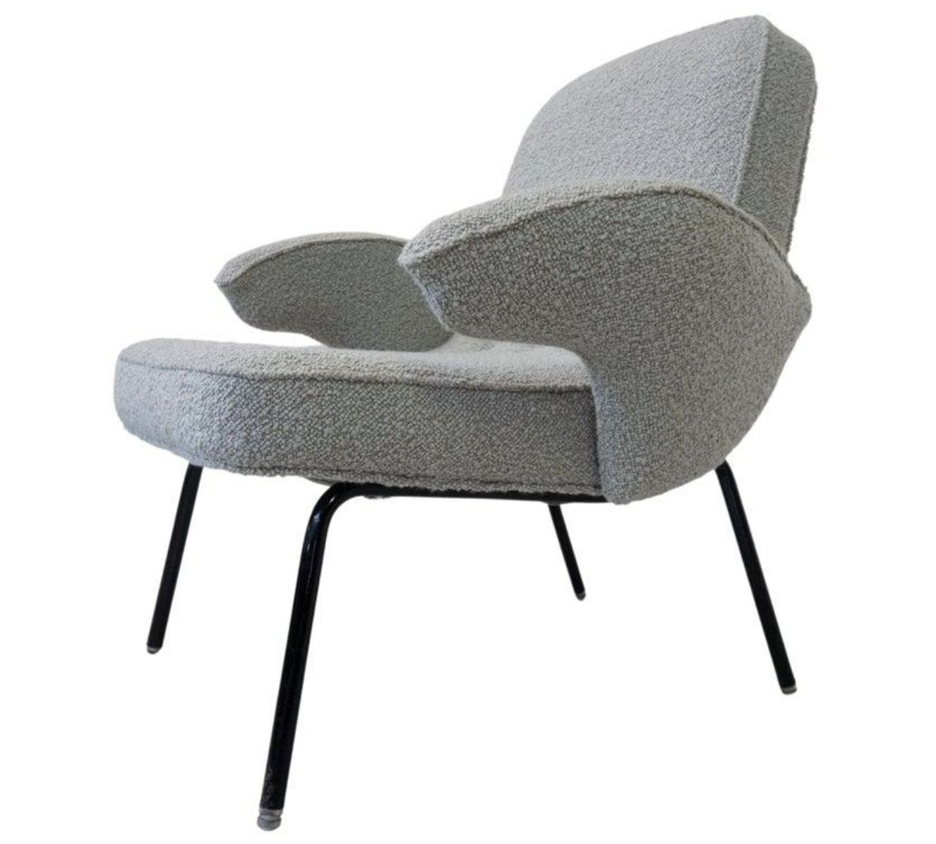 Mid Century Pair Of Armchairs, 1950s – New Upholstery photo for sale