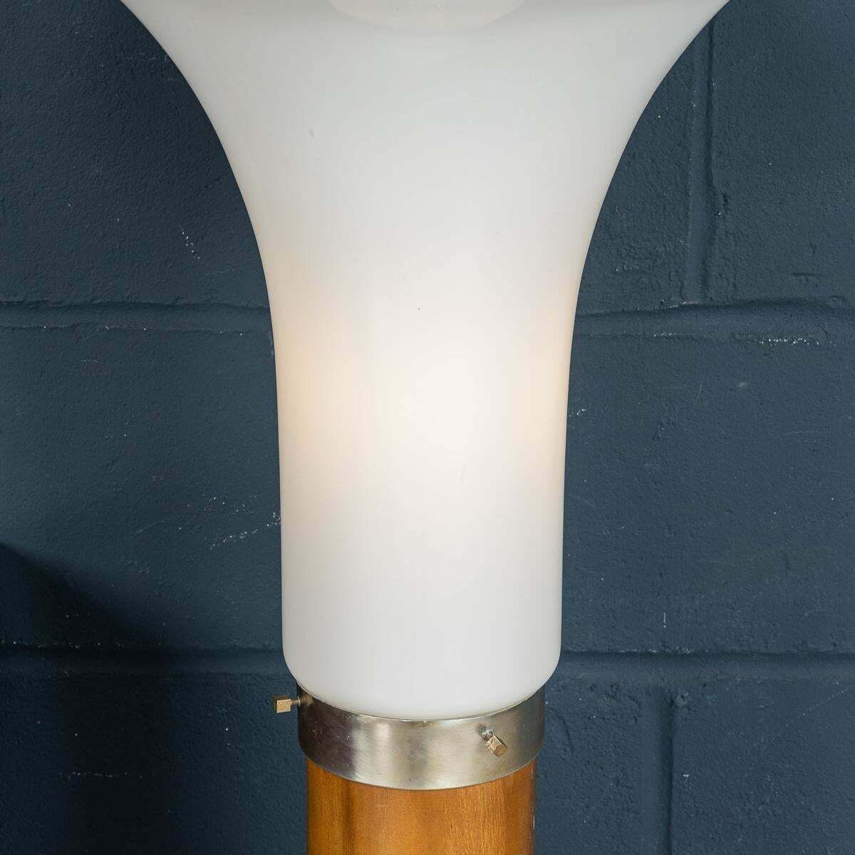 20th Century Italian Table / Floor Lamp By Carlo Nason For Mazzega C.1970 photo buy