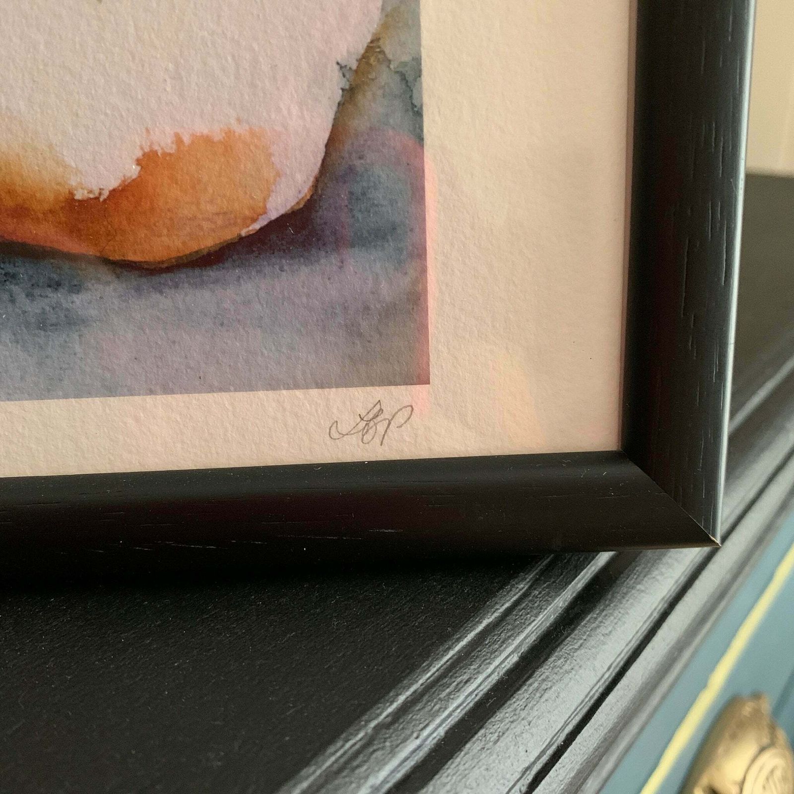 Framed Print Nude Woman Limited Edition Rhian Signed Lbp 9/20 Erotic Print photo Art