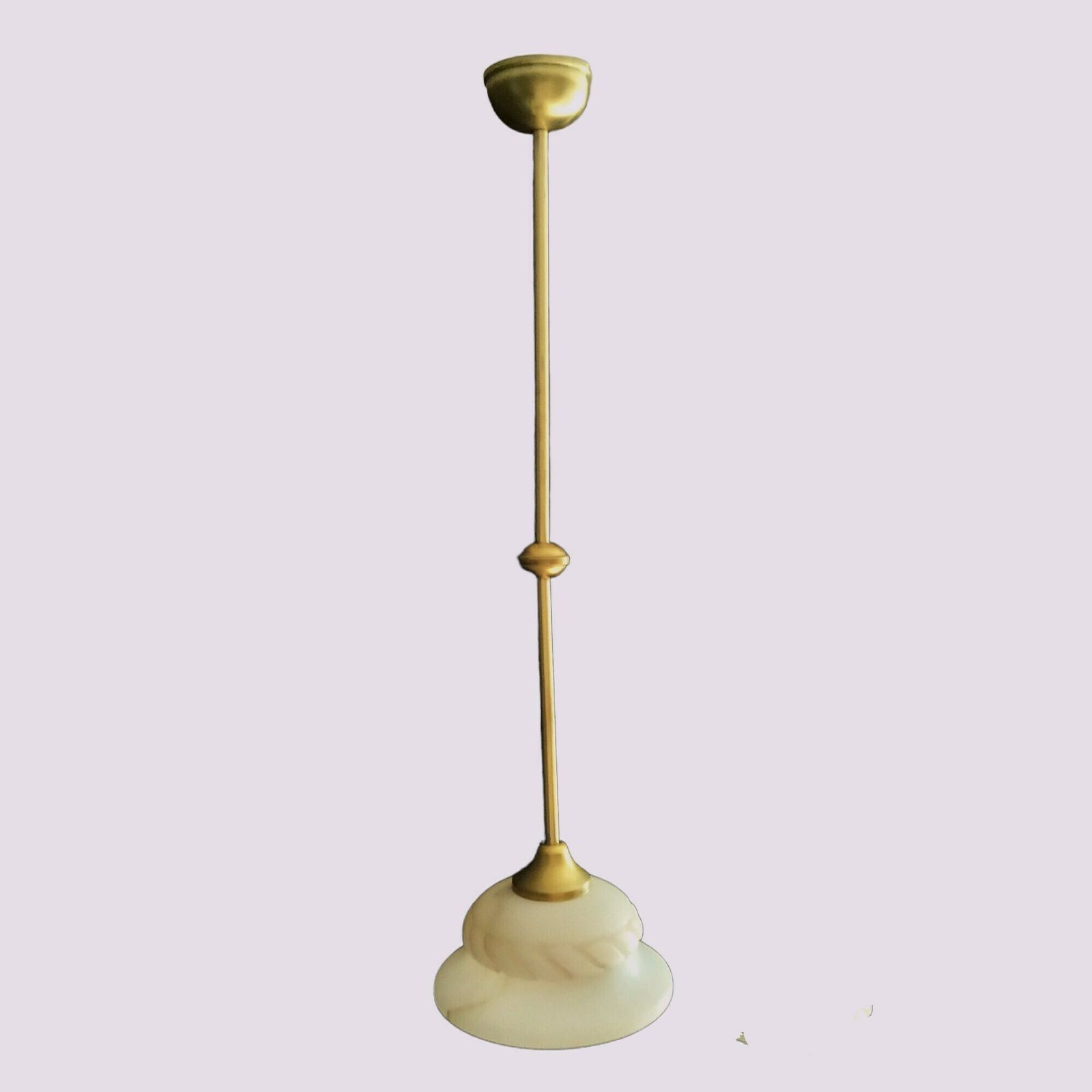 Alabaster Pendant Light, 1990s photo for sale