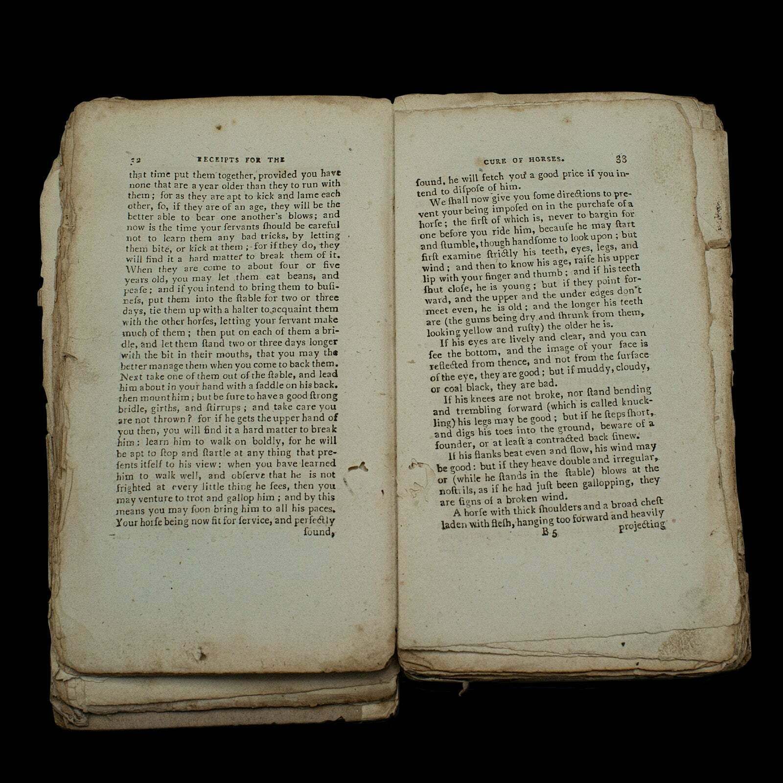 Antique Book, Compendium Of Farriery, English, Georgian, Equestrian, London 1796 photo vinterior
