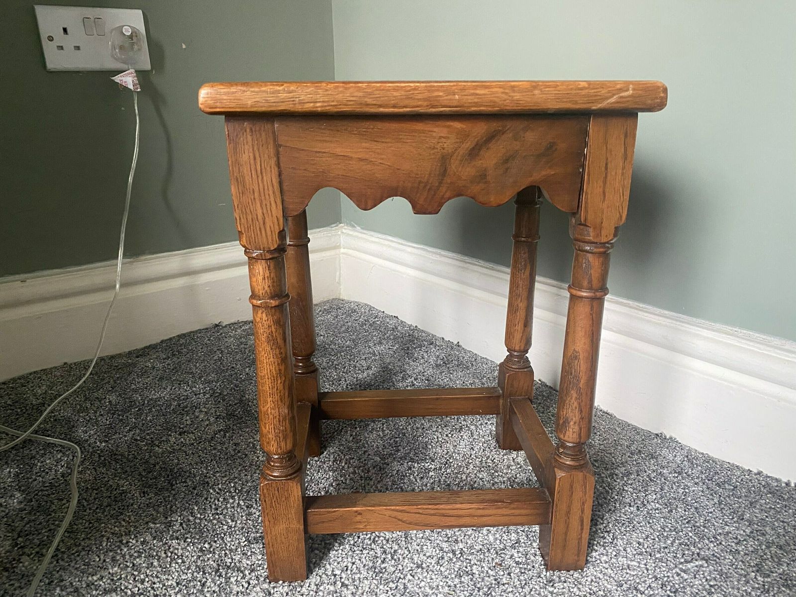 photo for sale Antique Vintage Plant Stand, Side Table, Coffee Table, Occasional Table
